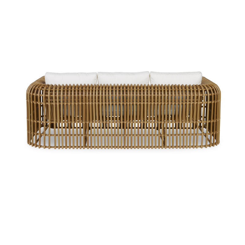 Carrier And Company Outdoor Outdoor 3 - Seat Patio Sofa, Tan 71617L24