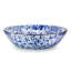 Taupe Swirl Enamelware Serving Bowl-754252232