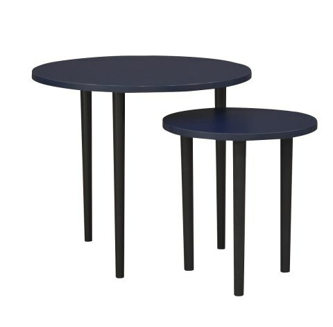 2-tlg. Couchtisch-Set Plum