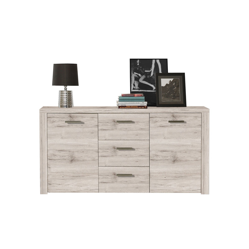 Compson 196cm Sideboard, Sand Oak