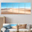 «Blue Sky Over Desert Dunes - Desert Wall Art Decor», 5 pièces-1270874507