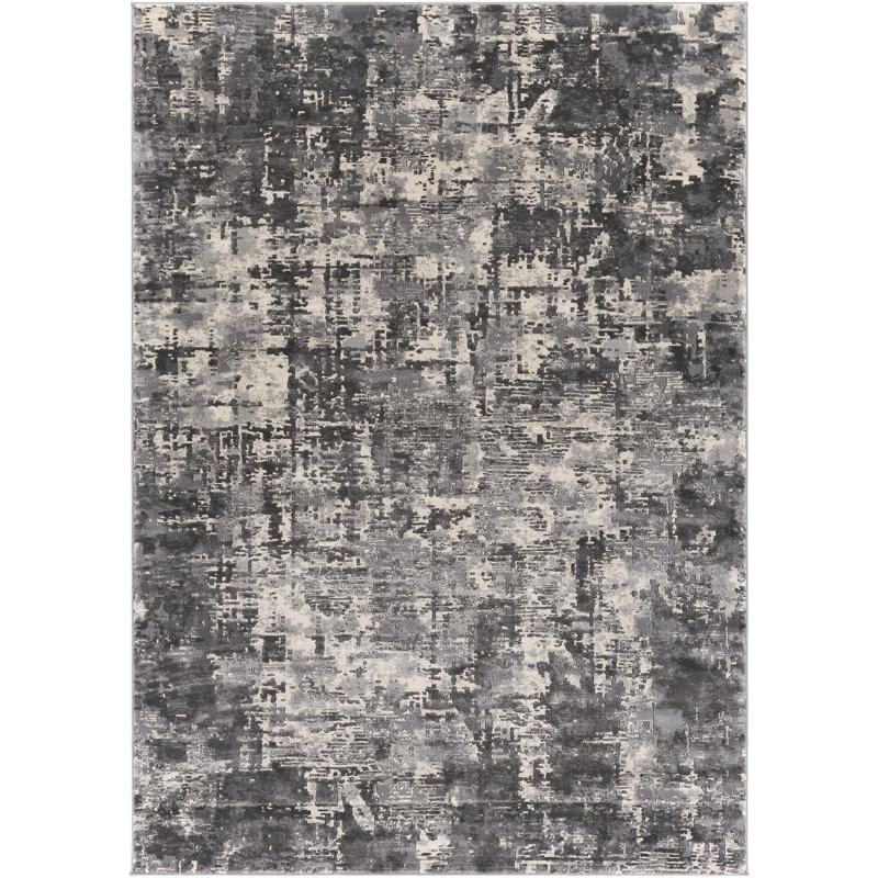 Aleksander Abstract Indoor Rug, Rectangle 5'3" x 7'3"