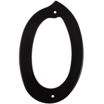 4" Smooth House Number