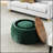 Round Fabric Storage Ottoman With 2-In-1 Function, Ideal For Modern Living And Space Efficiency, Green-961341234