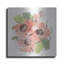 «Pink Coral Poppies 1» par Chris Paschke, art mural en métal-102873510