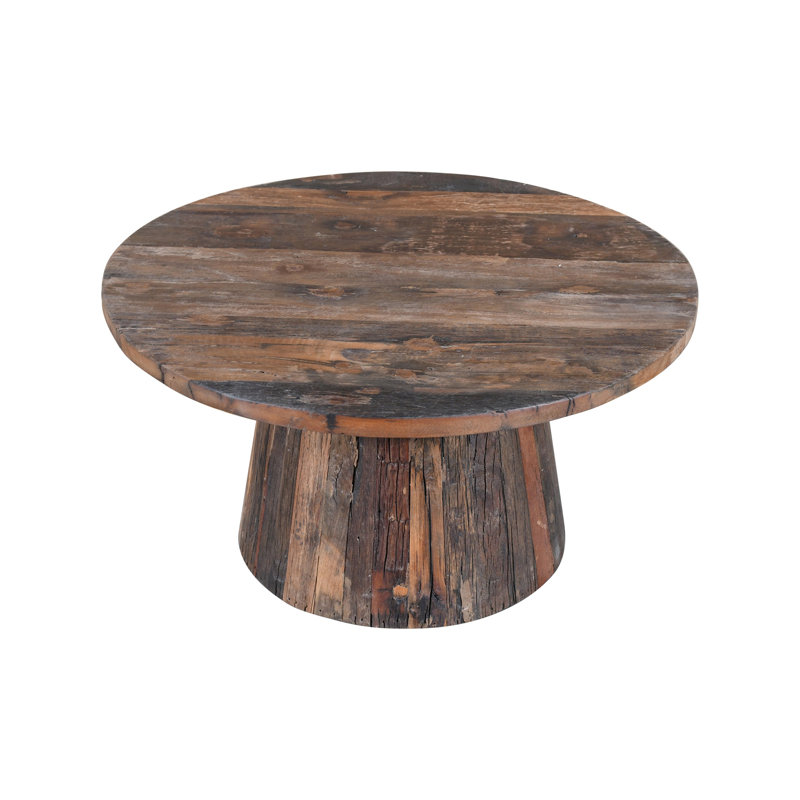 Table basse en bois Dia, H 16 po x L 30 po x l 30 po