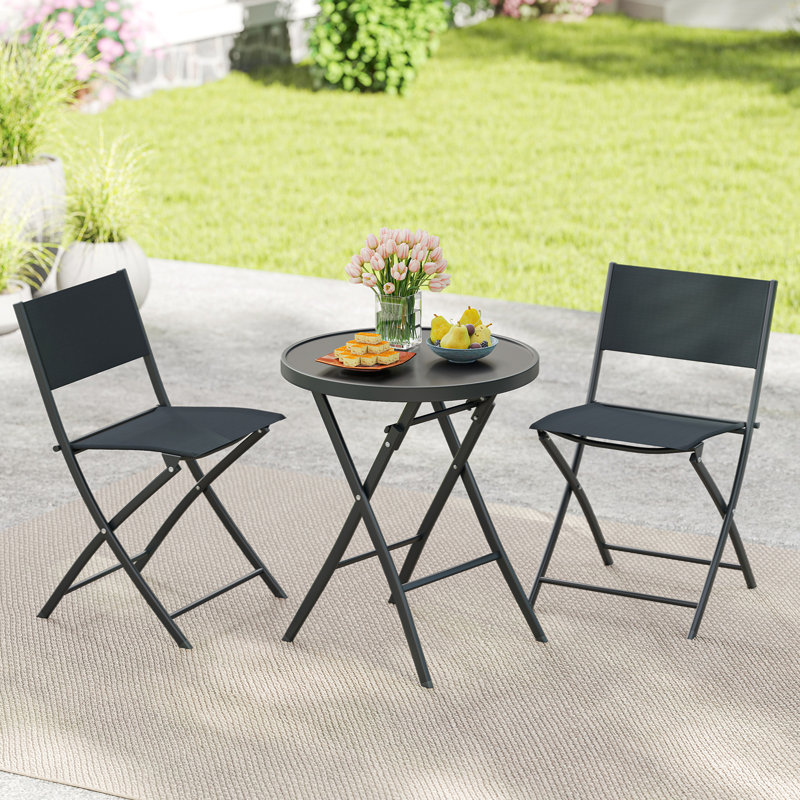 2 - Person Patio Dining Set with Round Table