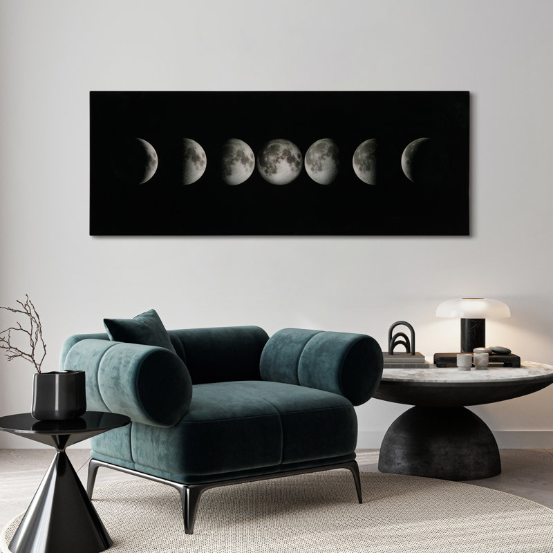 Art mural sur verre trempé Waxing & Waning