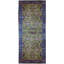 Hand-Knotted High-Quality Green and Blue Area Rug