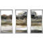 «Silent Waters II» par Carol Robinson - reproduction de cadre photo unique de 3 pièces-1945064473
