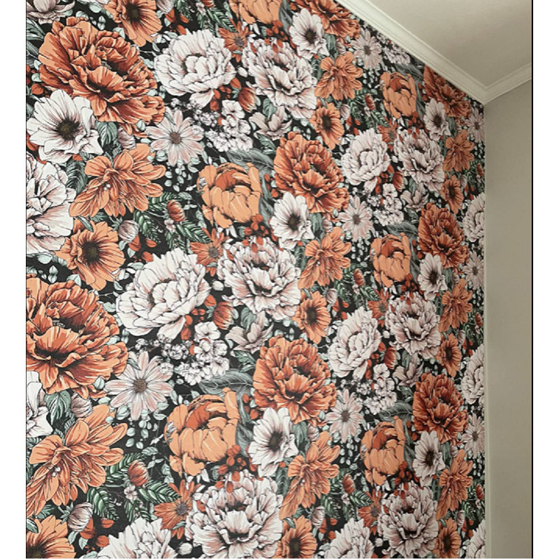 Papier peint floral Delois