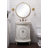 Aravale 25'' Single Bathroom Vanity with Natural Marble Top-1158011202