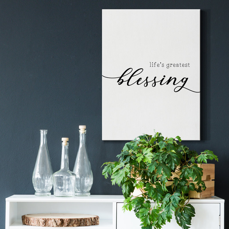 " Life's Greatest Blessing ", 20" H x 16" W
