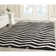 Sanyla Hand Tufted Wool Chevron Rug
