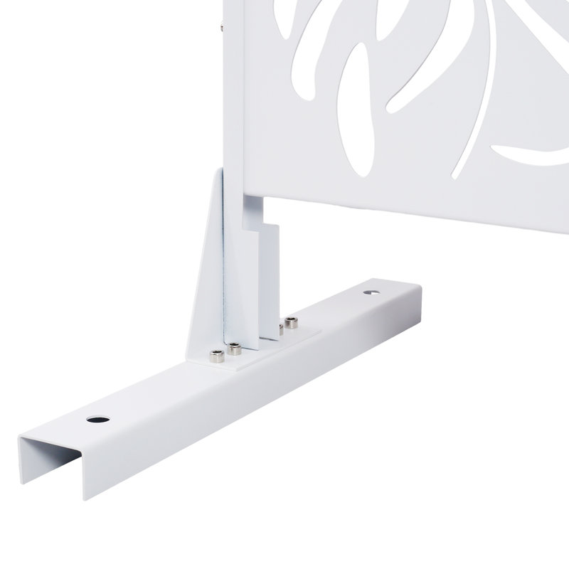 Écran d'intimité pour l'extérieur et l'intérieur, Blanc