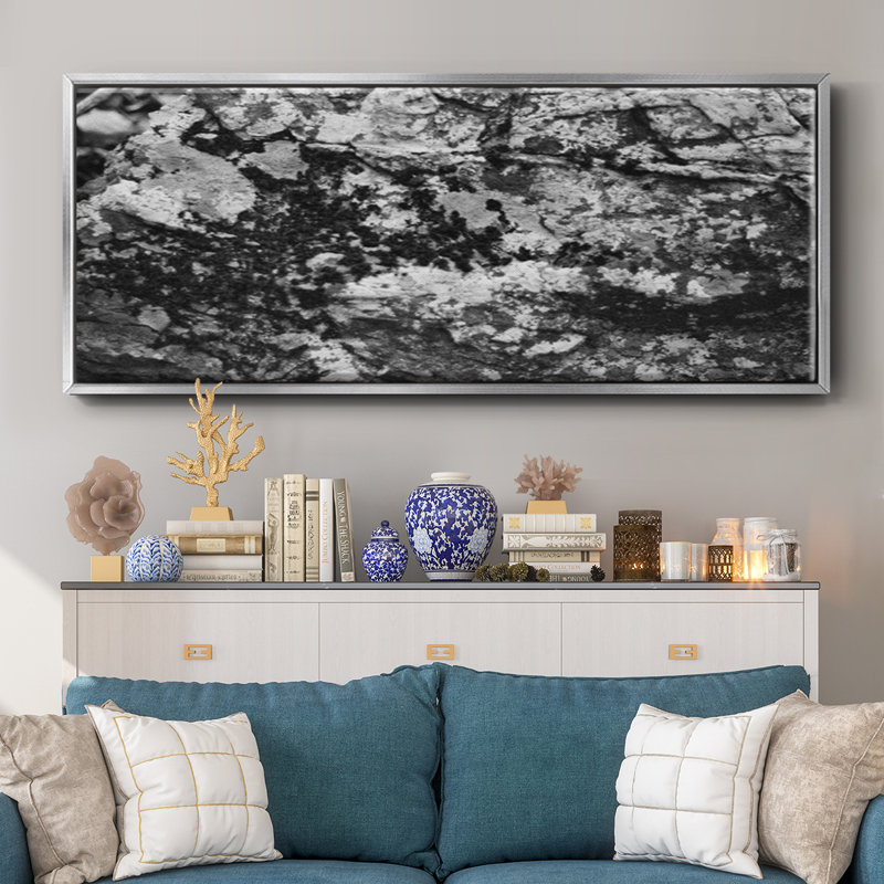 Found Textures XX- Framed Canvas