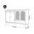European-style light luxury shoe storage cabinet