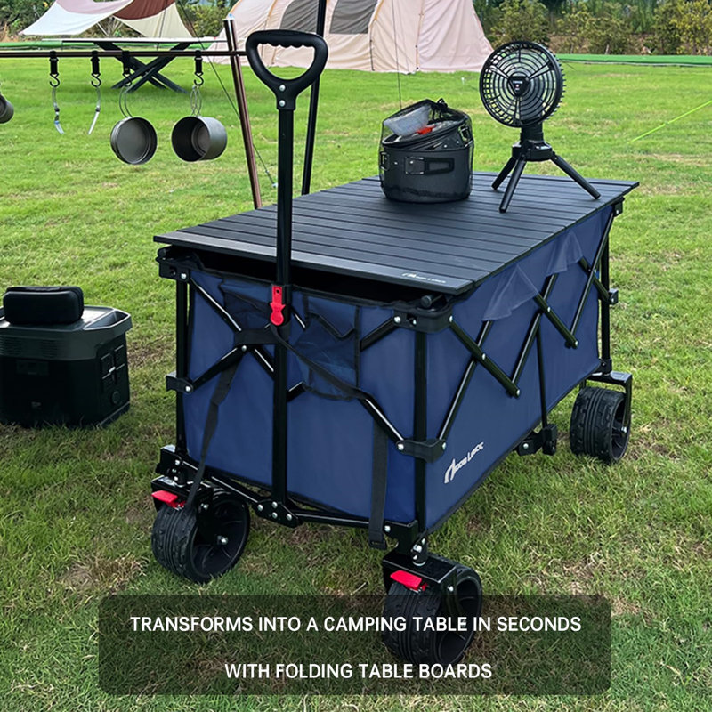 Large Capacity Garden Carts, Navy