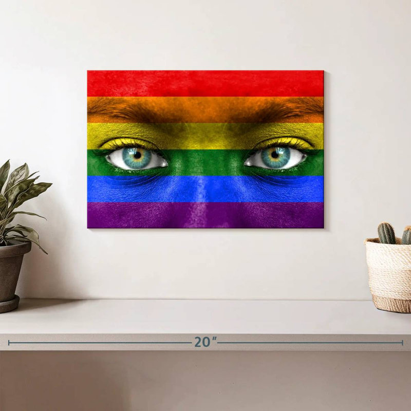 Khyia Pride Eyes, H 8 po x l 12 po