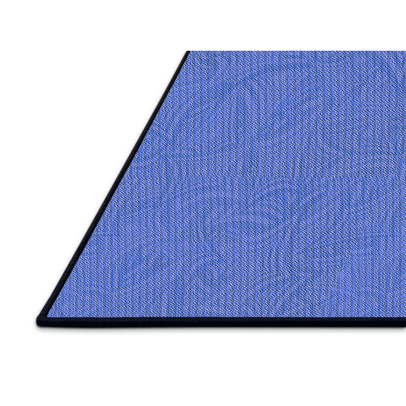 Tapis de zone mauve à motifs, Rectangle 2 pi x 4 pi