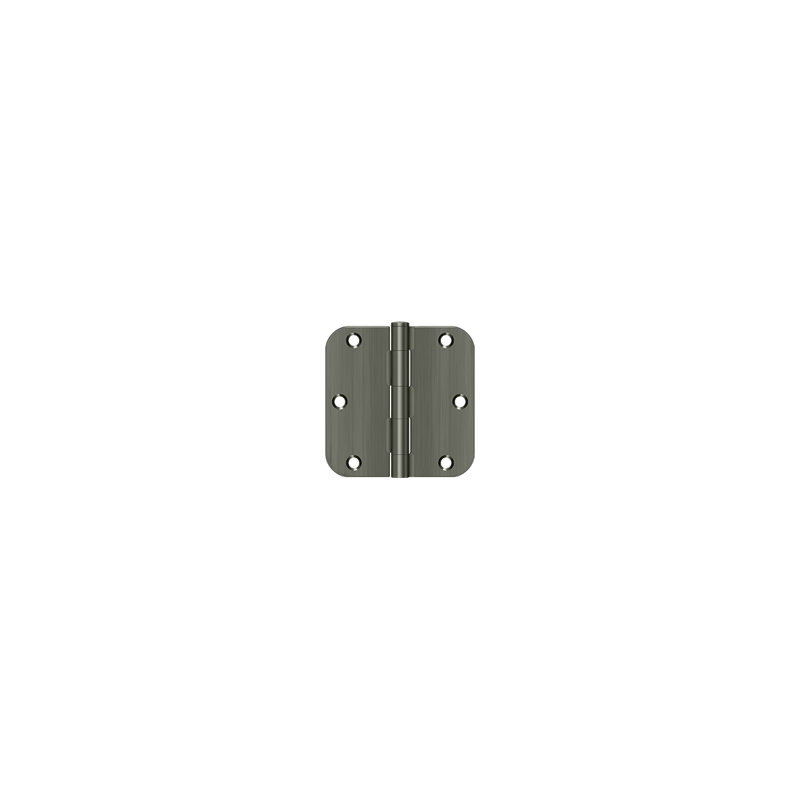 Steel Butt Bearing Hinge, Antique Nickel