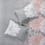 Ensemble de courtepointe réversible en coton 6 pièces Luxury