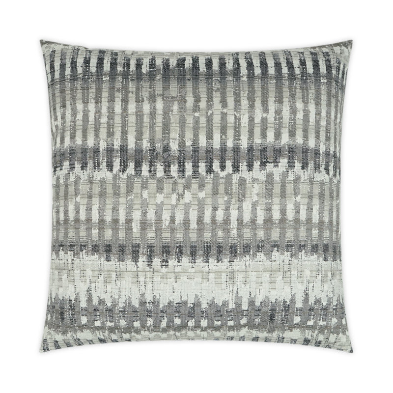 Handcraft Pillow Cover & Insert, Coal, Square 24"