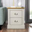 Octave 2 Drawer Bedside Table-467020807
