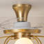 Ventilateur de plafond 8 lumières avec télécommande-1325897300
