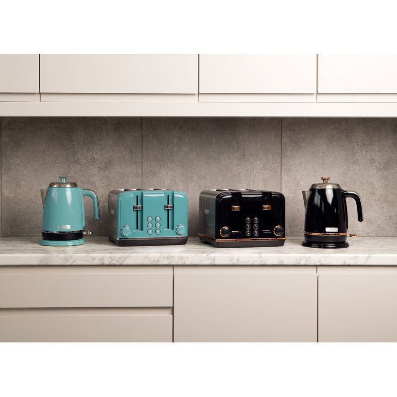 Salcombe 4 Slice Toaster, Black