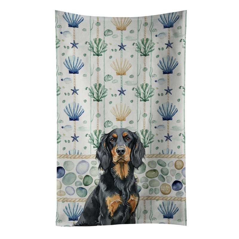 Serviette de cuisine Gordon Setter, Setter Gordon