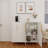 Modern White Sideboard Cabinet With Gold Handles