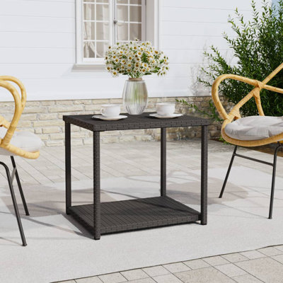 Linaya Rectangular Outdoor Side Table , 55cm cm W 45cm cm D