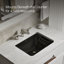 Lavabo de salle de bain rectangulaire encastré 20-1/4 po avec débordement Caxton™ de Kohler-20293411