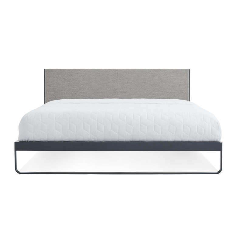 Me Time Upholstered Bed, Full, Tait Charcoal/Slate