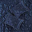 Ensemble d'édredon touffeté 7 pièces bleu marine-126520815-126520811