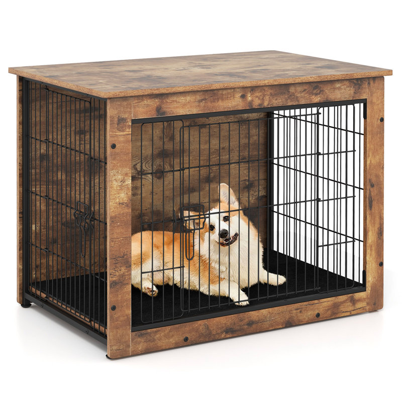 Table d'appoint pour chien 33 po, H 25,5 po x l 33 po x P 22 po