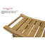 Banc de douche en bambou 24 po