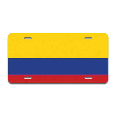 Cadre en aluminium drapeau colombien
