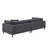 Assel 116'' Corduroy Sofa-334630994