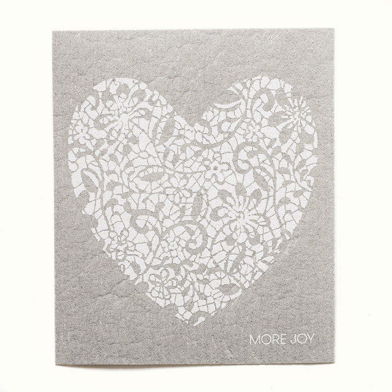 Torchon de mariage, gris