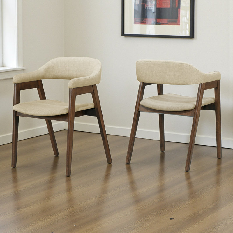 Ensemble de deux chaises modernes Ian