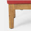 GRENADA CORNER AND COFFEE TABLE, RED