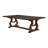 Necdet 7 - Piece Extendable Trestle Dining Set in Cream and Antique Java
