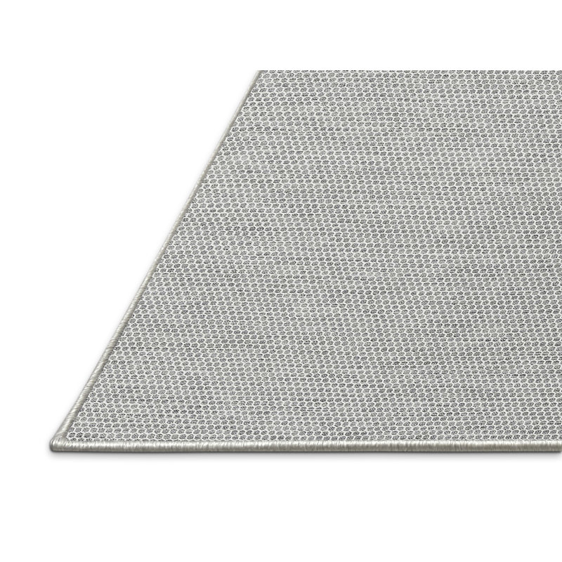 Tapis gris zone contemporaine Stoneham, Rectangle 5 pi x 7 pi
