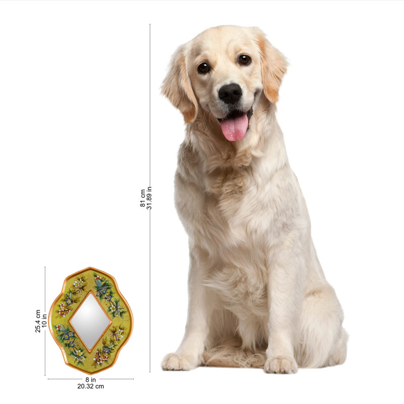 Miroir d'appoint Duncombe, vert