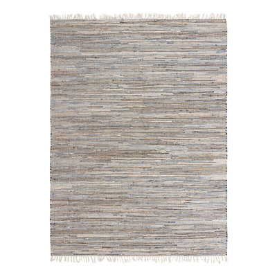 Holly-Rose Cotton Striped Indoor Rug