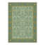Tapis d'intérieur vert / jaune / beige à motif floral lavable à la machine avec envers antidérapant Allendale Arvella-128992361