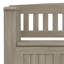 Banc de rangement en bois massif Acadian de 48 po de largeur avec couvercle relevable et rangement spacieux-292839267-292839292