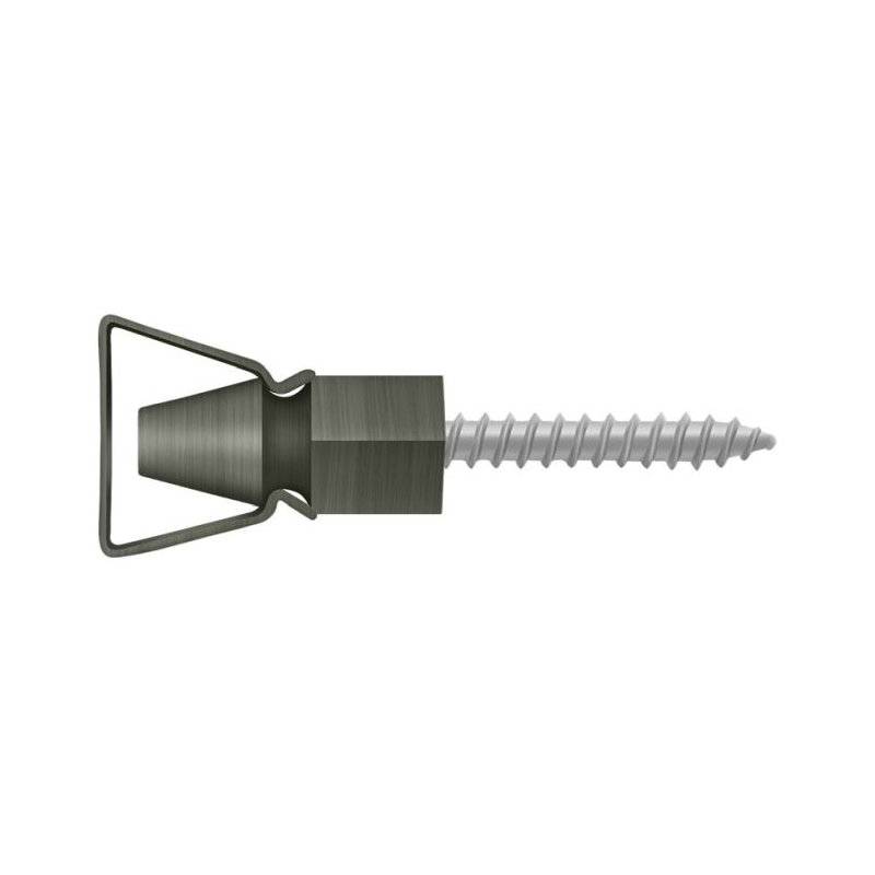Porte-volet Deltana SDH101U15A 1-1 / 4 po; finition nickel antique, Nickel antique